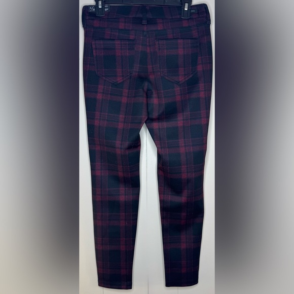 NWT Liverpool Jeans Stretch Plaid Ponte Pants Womens Size 6 Petite - Picture 4 of 12